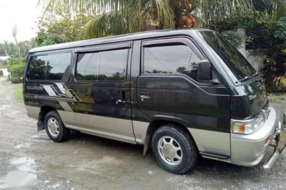nissan urvan escapade 2012
