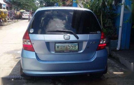 Honda Fit 1.3 Matic 2008 Blue For Sale 