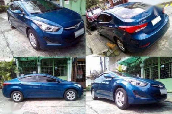 Hyundai elantra 2014 Blue for sale