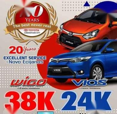 Toyota Wigo E MT Vios J MT