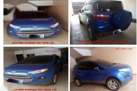 4 Sale 2014 FORD Ecosport