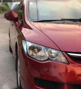 Honda Civic FD 1.8 AT Red Sedan For Sale 