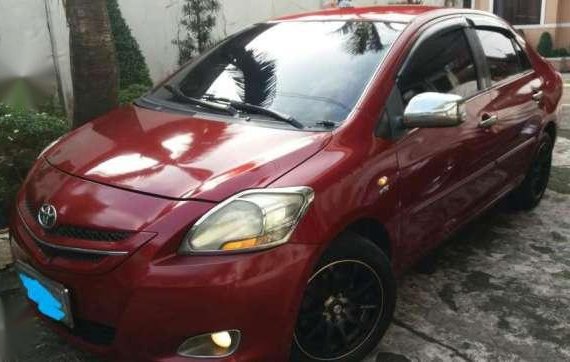 Toyota Vios 1.3 E MT Red Sedan For Sale 