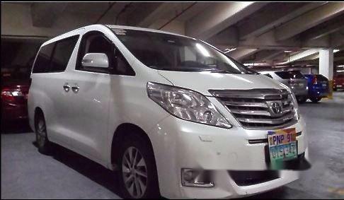 Toyota Alphard 2012 WHITE FOR SALE 