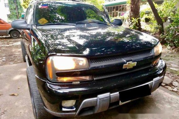 For sale black Chevrolet Trailblazer 2005