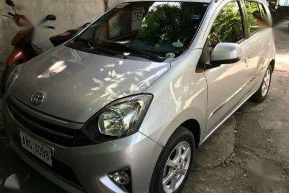 Toyota Wigo G 2015 MT Silver HB For Sale 