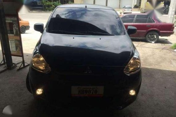 Mitsubishi Mirage GLX 2014 Black For Sale 