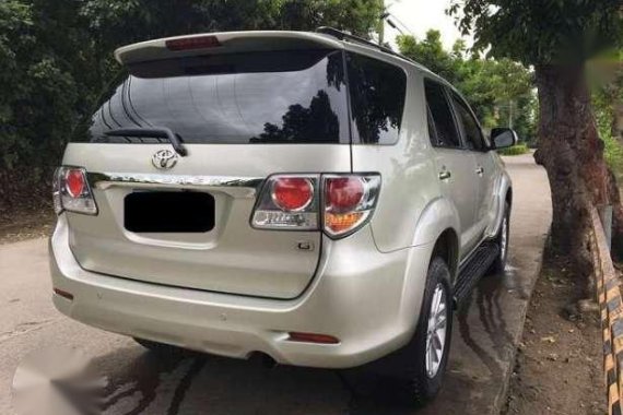 2013 Toyota Fortuner G AT Grey For Sale 