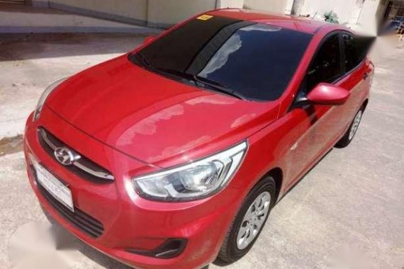 Hyundai Accent MT 1.4 2016 Red For Sale 