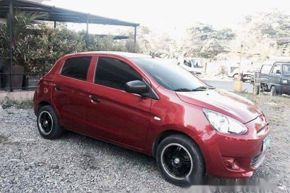 FOR SALE RED Mitsubishi Mirage 2013