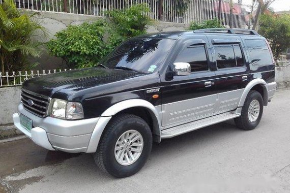 Ford Everest 2004 BLACK FOR SALE