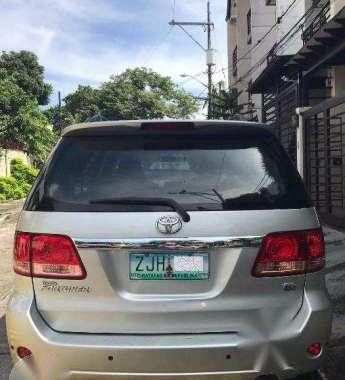 Very Fresh 2007 Toyota Fortuner AT 4x2 For Sale