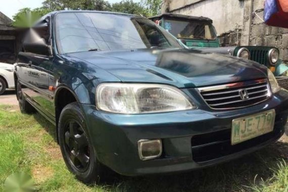 Honda City Type-Z Lxi 2000 Green For Sale 