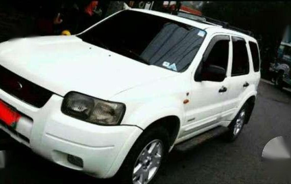 2004 Ford Escape XLT 30 4X4 White For Sale 
