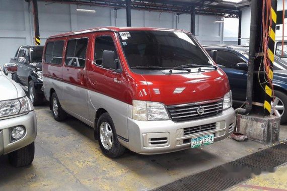 Nissan Urvan 2007 RED FOR SALE