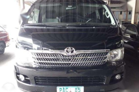 2010 Toyota Hi ACE Super Gia AT Diesel Black for sale 