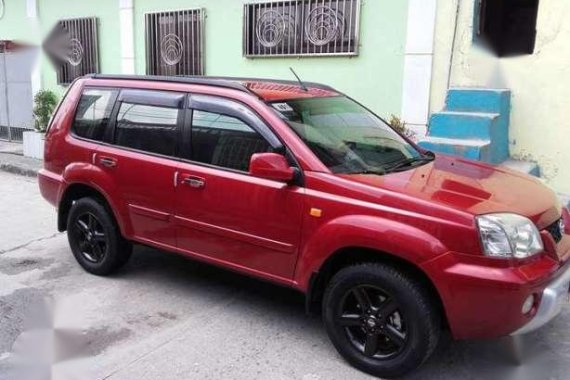 Fresh Nissan X-trail 2005 AT Red For Sale 