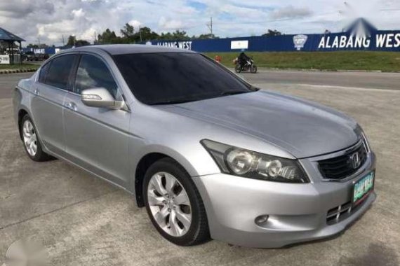 2009 Honda Accord AT Silver Sedan For Sale 