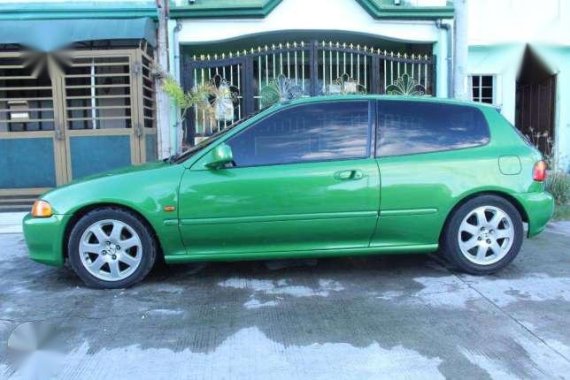 Honda Civic HB 1993 MT Green For Sale 