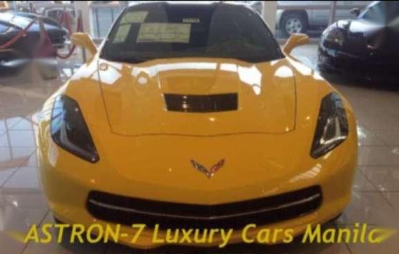 2017 Brandnew Corvette Stingray with Convertible Velocity Yellow