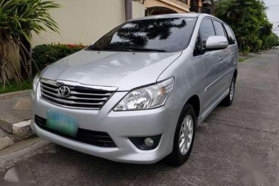 Excellent Condition 2013 Toyota Innova V For Sale