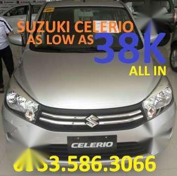 Suzuki celerio 2018 as low as 38k all in dp