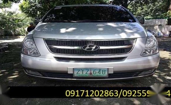 hyundai grand starex gold edition 2009 matic