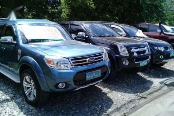 2013 ford everest 4x2 automatic