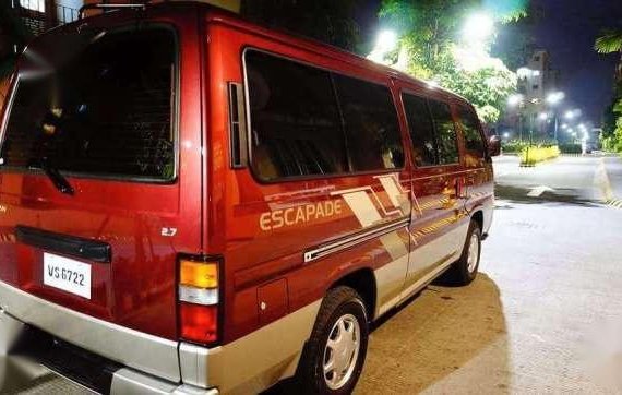 Nissan urvan escapade 2015