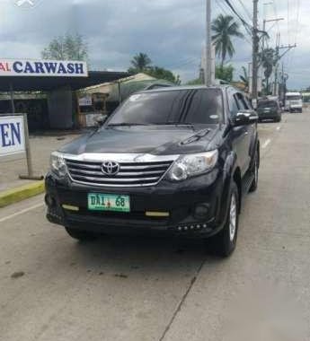 2012 toyota fortuner g gas automatic