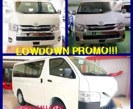 As low as 30K Dp ONLY..BNEW Hiace Fortuner Innova Vios Wigo