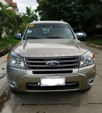 2012 Ford Everest Limited Edition 4x2