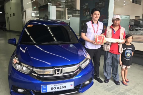 Mobilio v cvt 2017 78K ALL IN DP for sale