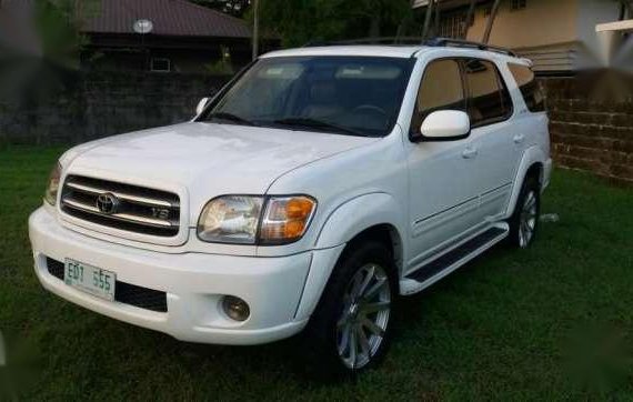 2002 toyota sequoia v8 gas 4x2