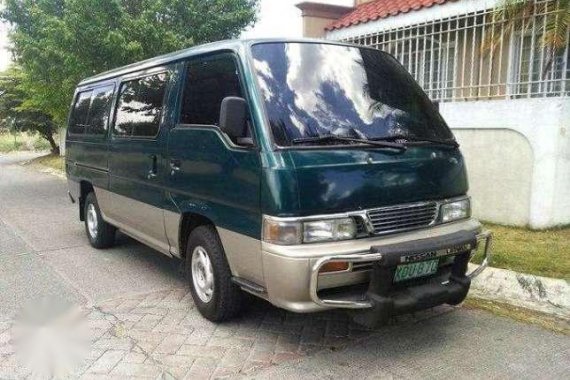 Well Maintained Nissan Urvan Escapade 2002 MT For Sale