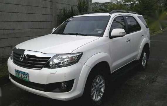 2012 Toyota Fortuner G