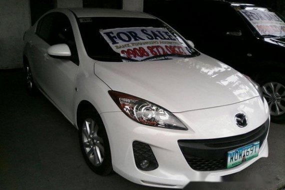 FOR SALE WHITE Mazda 3 2013