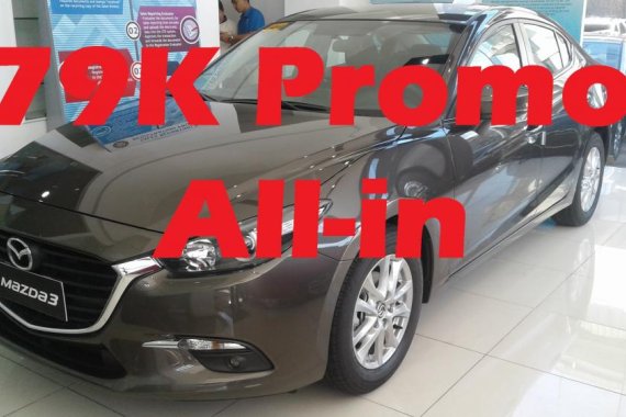 2018 Mazda 3 Skyactiv Japan with 79K All-in Promo