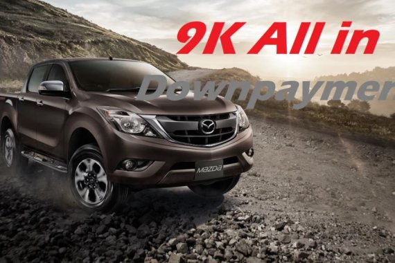 2018 Mazda BT50 Turbodiesel at 9K All in Promo