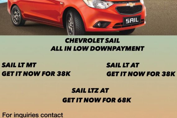 Sail A/T LT-Chevrolet Quezon Ave FOR SALE