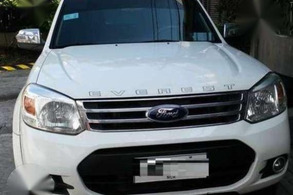 2014 Ford Everest 4x2 MT White For Sale 