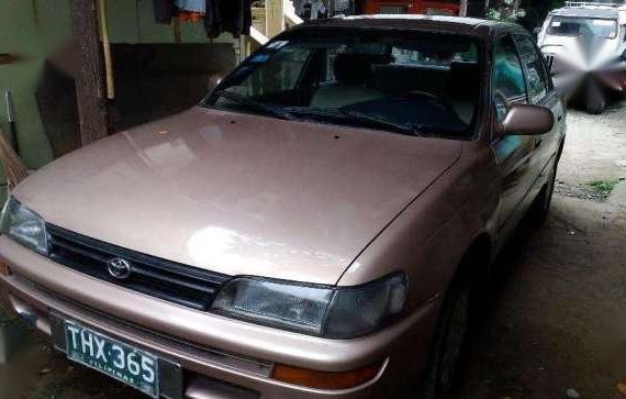 Toyota Corolla 1993 XE 1.3 MT Beige For Sale 
