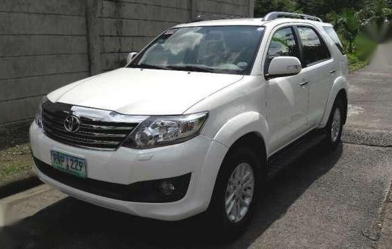 2012 Toyota Fortuner G mt for sale