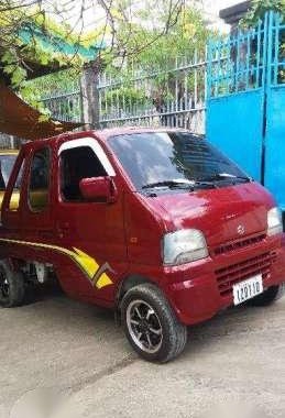 Suzuki Multicab Pickup type MT Red For Sale 