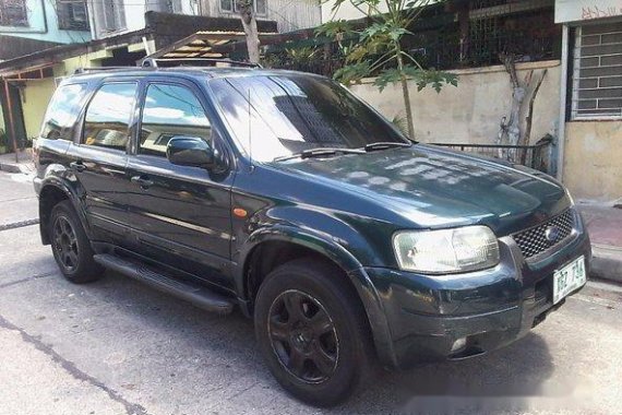 GREEN FOR SALE Ford Escape 2003