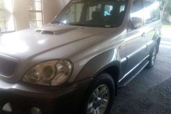 Hyundai Terracan AT Silver SUV For Sale 