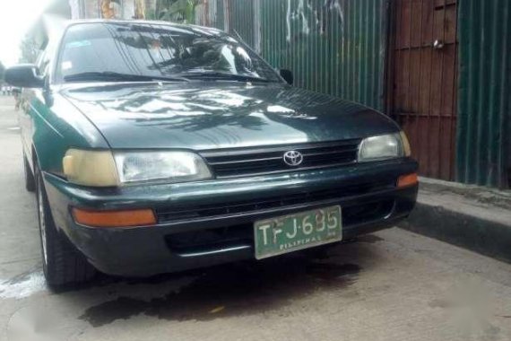 Toyota Corolla GLI 1993 MT Green For Sale 