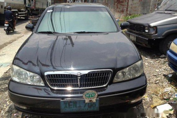 For sale black Nissan Cefiro 2002