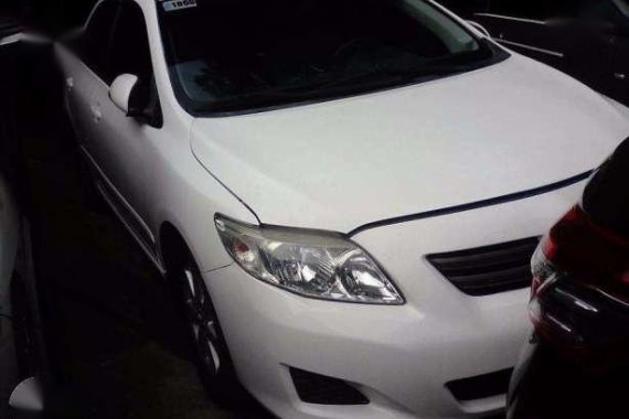 2009 Toyota corolla Altis White Manual for sale