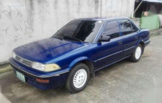 Toyota Corolla 1990 GL MT Blue For Sale 